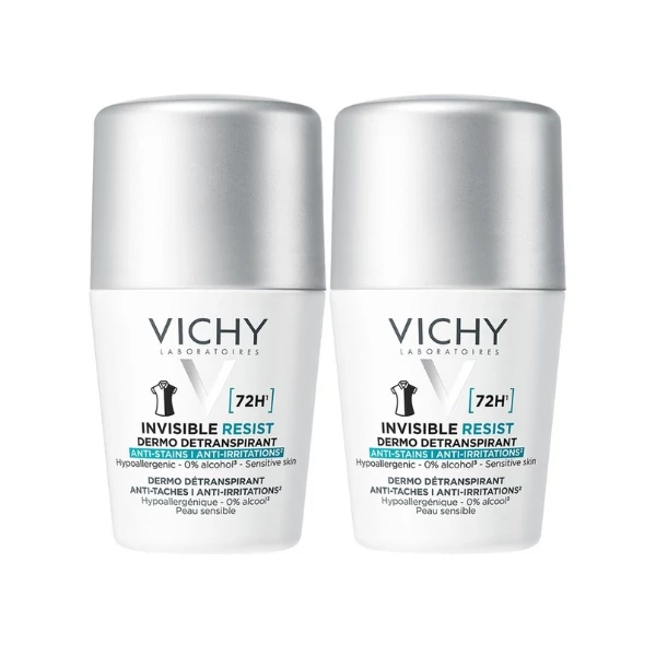 Vichy deo golyós izzadásgátló Invisible Resist DUO 2x50ml