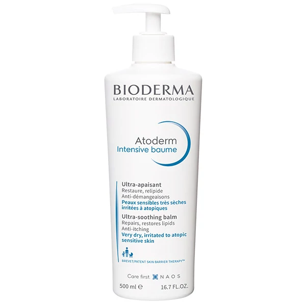 Bioderma Atoderm Intensive balzsam száraz ekcémás bőrre 500ml