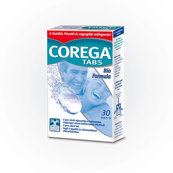 Corega Tabs Bio Formel tabletta 30x