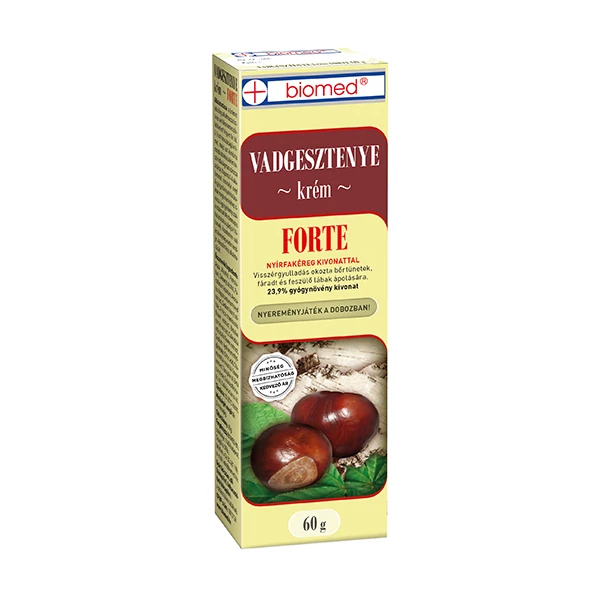 Biomed Vadgesztenye krém Forte 2 x 60 g DUO