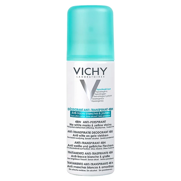 Vichy izzadságszabályozó foltmentes deo spray 125 ml
