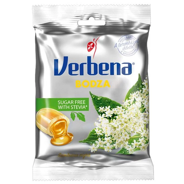 Verbena cukorka cukormentes bodza 60g
