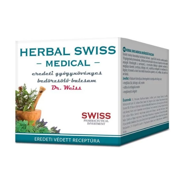 Herbal Swiss Medical bedörzsölő balzsam 75ml