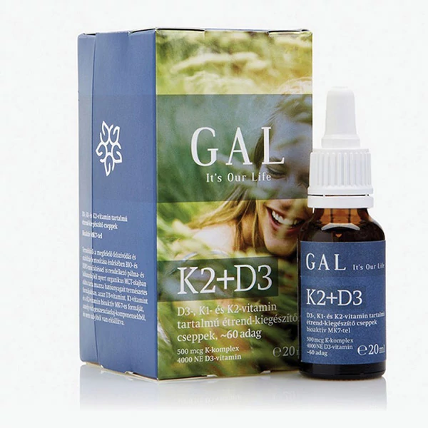 GAL K2+D3 vitamin cseppek 20ml