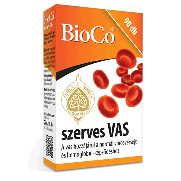 BioCo Szerves Vas tabletta (90x)
