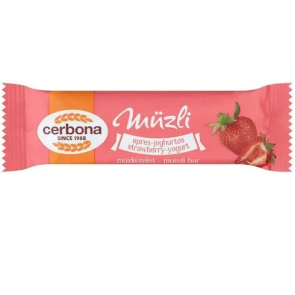 Cerbona szelet epres joghurtos 20g