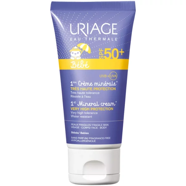 Uriage Baba Mineral fényvédő krém SPF 50+ 50ml