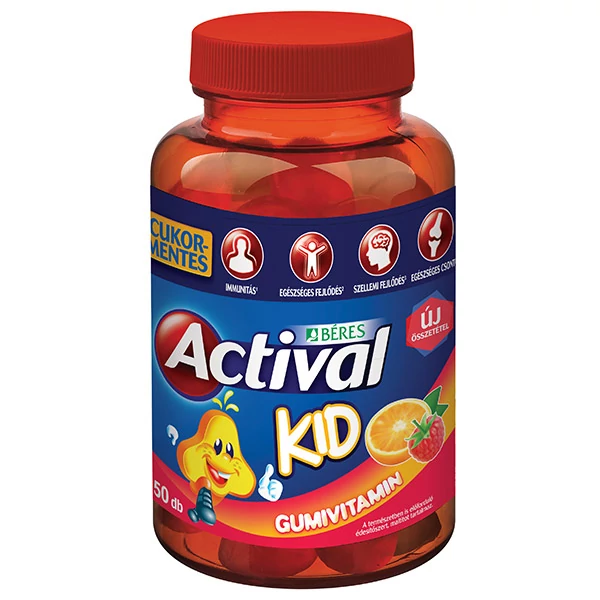 Actival KID gumivitamin 50x