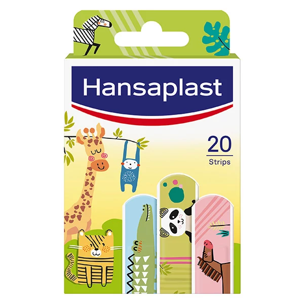 Hansaplast sebtapasz Kids állatfigurás 20x