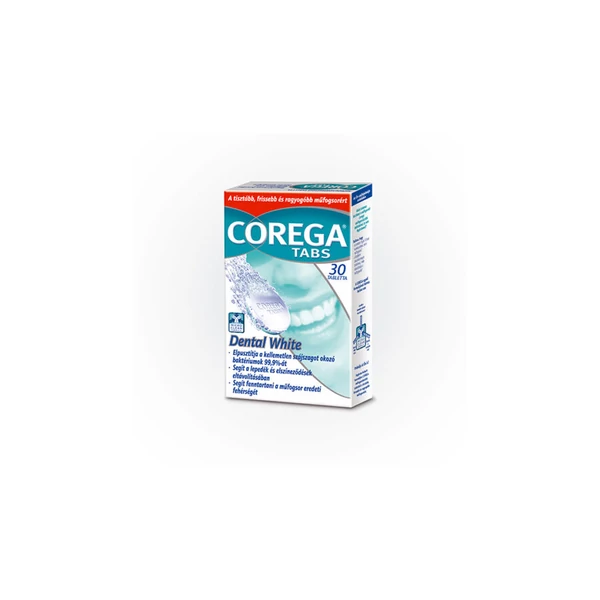 Corega Tabs Dental Weiss tabletta 30x