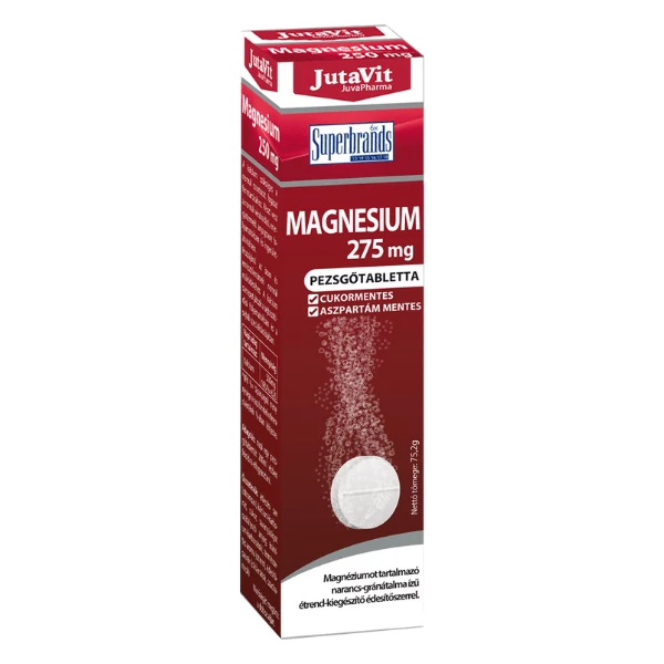 JutaVit Magnesium 275mg pezsgőtabletta 16x