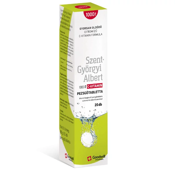 Szent-Györgyi Albert C-vitamin 1000 mg pezsgőtable 20x