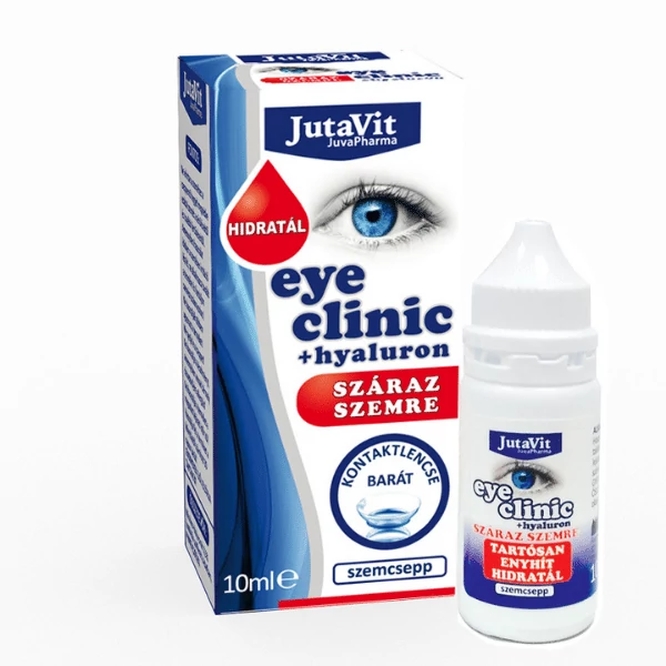 JutaVit Eye clinic szemcsepp Száraz szemre 10ml