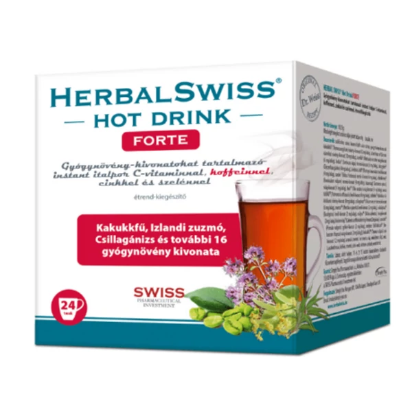 Herbal Swiss Hot Drink FORTE forró italpor 24x
