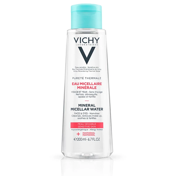 Vichy Pureté Thermal Ásványi micellás arctisztító víz - érzékeny bőrre 200ml