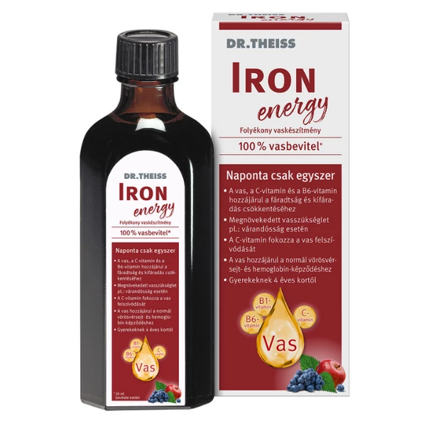 Dr.Theiss Iron Energy vaskészítmény 500ml