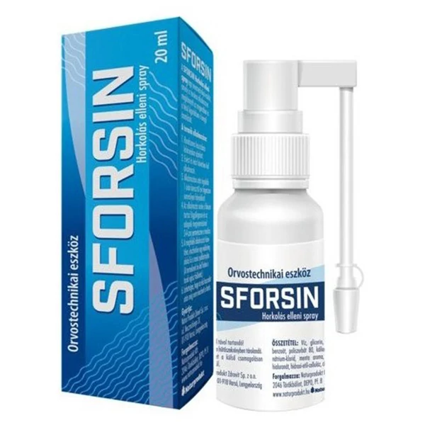 Sforsin spray horkolás ellen 20ml