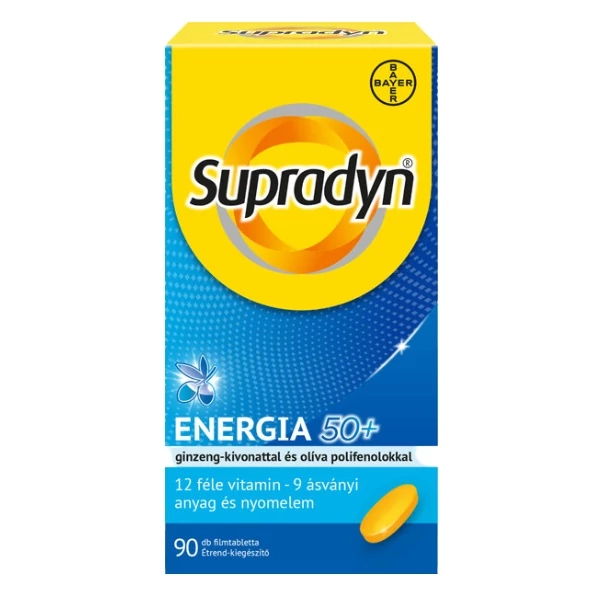 Supradyn Energia 50+ filmtabletta 90x