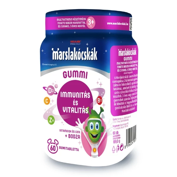 Walmark Marslakócskák Gummi Bodzával 60x