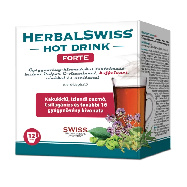 Herbal Swiss Hot Drink FORTE forró italpor 12x