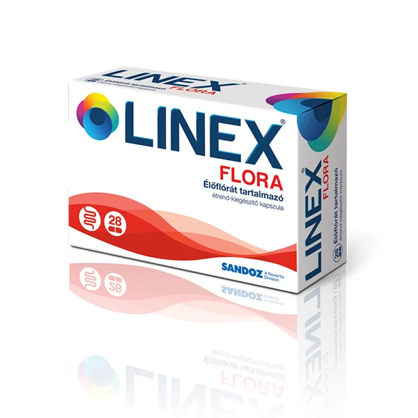 Linex Flora élőflórát tartalmazó étr.kieg. kapszul 28x