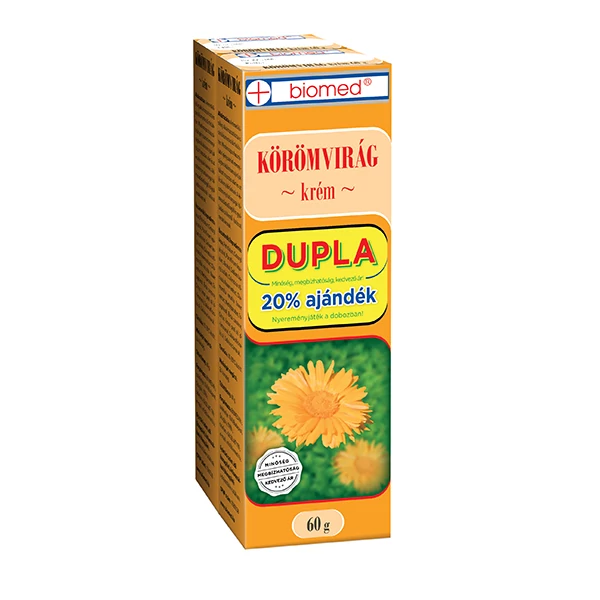 Biomed Körömvirág krém Dupla 2x60 g