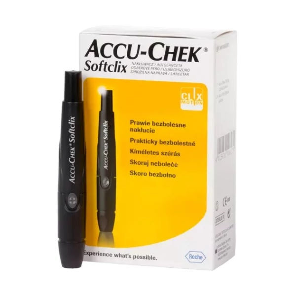 AccuChek Softclix ujjbegyszúró+lándzsa