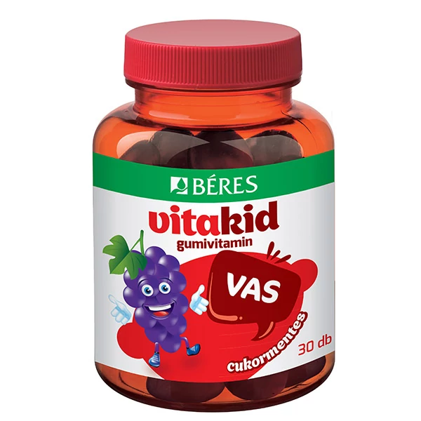 Béres VitaKid Vas Gumivitamin 30x