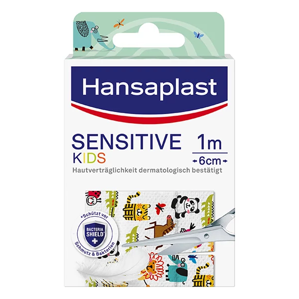 Hansaplast sebtapasz Kids sensitive 1mx6cm