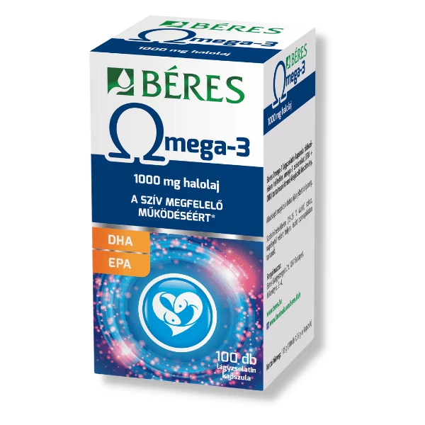 Béres Omega-3 lágyzselatin kapszula 100x