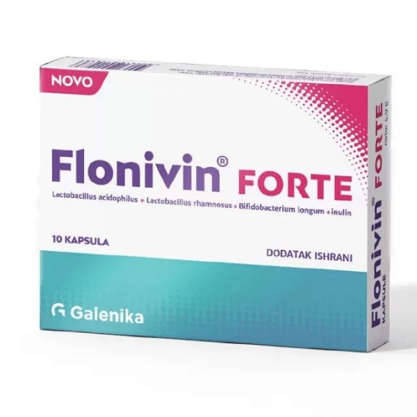 Flonivin Forte élőflóra inulin kapszula 10x