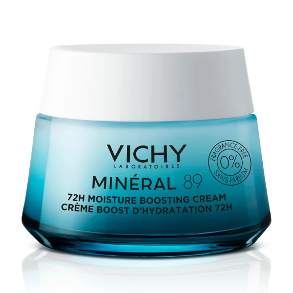 VICHY Mineral 89 72H hidratáló arckrém ILLATMENTES 50ml