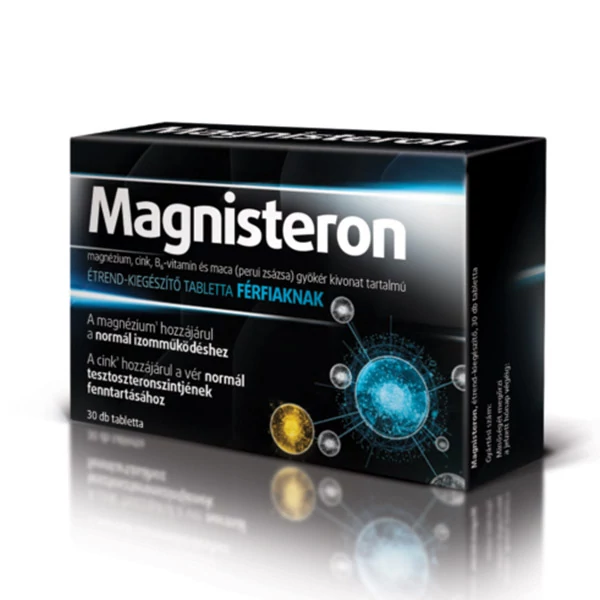 Magnisteron Magnézium tabletta Férfiaknak 30x