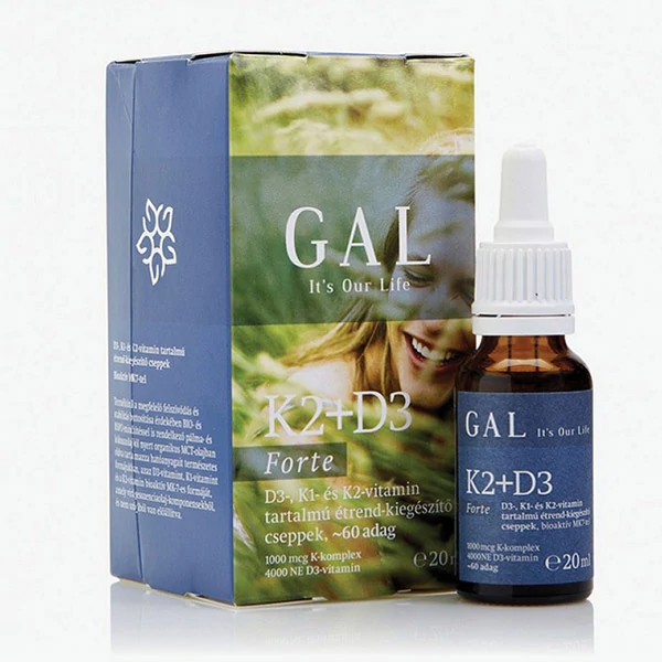 GAL K2+D3 vitamin Forte cseppek 20ml