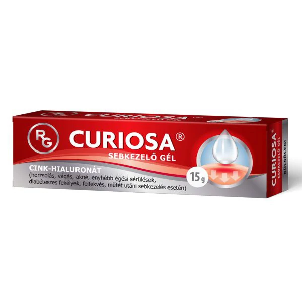 Curiosa sebkezelő gél 15g