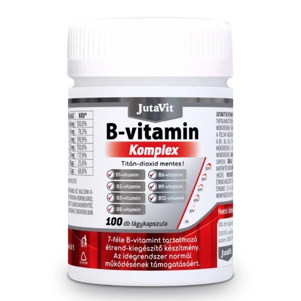 JutaVit B Komplex lágyzselatin kapszula 100x