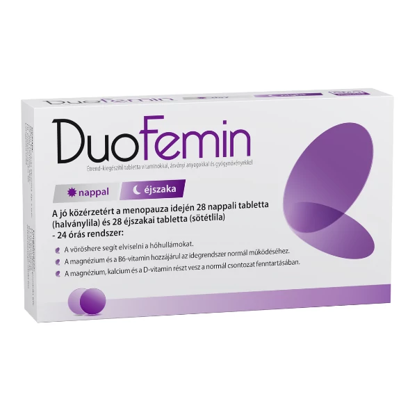 DuoFemin étrendkiegészítő tabletta 28x+28x