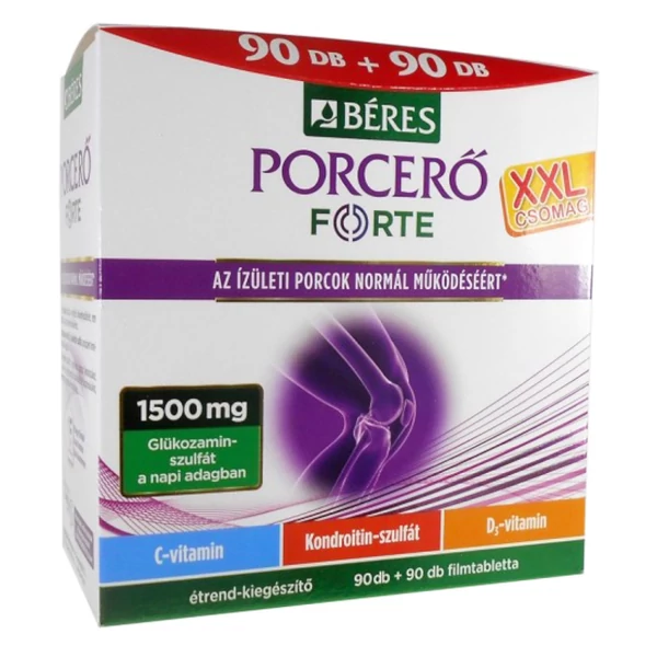 Béres Porcerő Forte étrend-kiegészítő filmtabletta 90x+90x