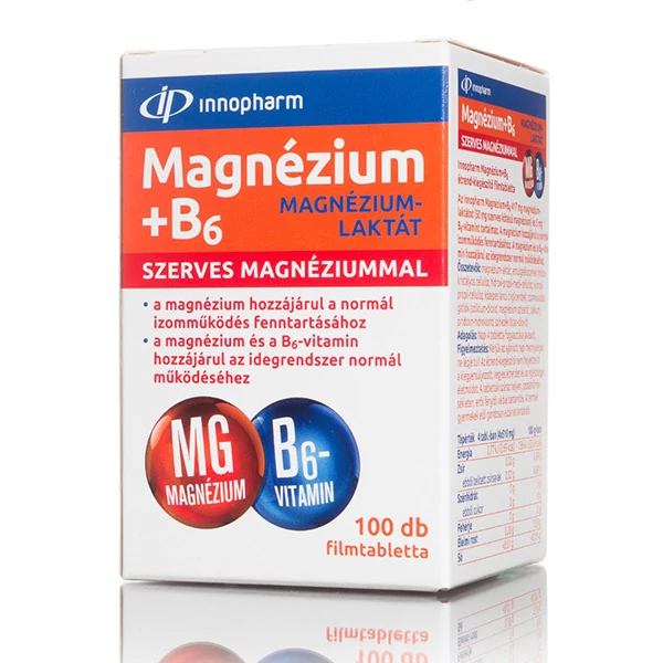 InnoPharm Mg+B6 filmtabletta 100x