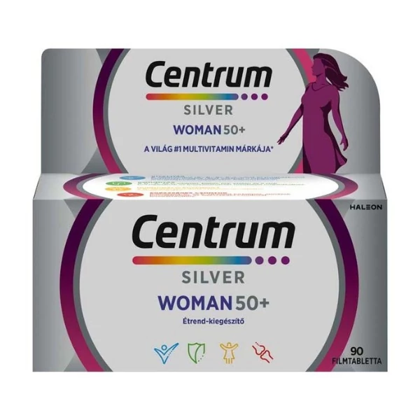 Centrum A-tól-Z-ig Nőknek 50+ filmtabletta 90x