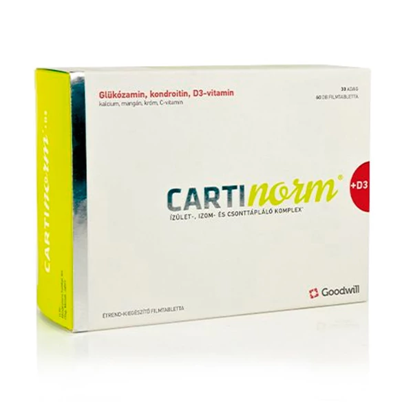 Cartinorm + D3 filmtabletta (60x)
