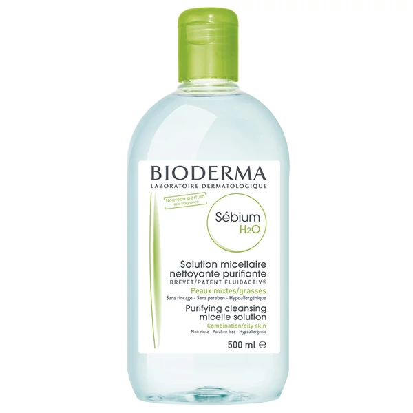 Bioderma Sébium H2O arc- és sminklemosó 500ml