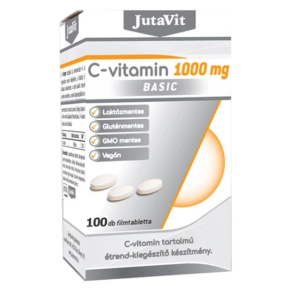 JutaVit C-vitamin 1000mg BASIC filmtabletta 100x