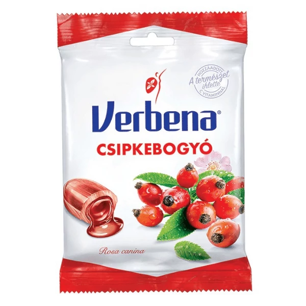 Verbena cukorka csipkebogyó 60g
