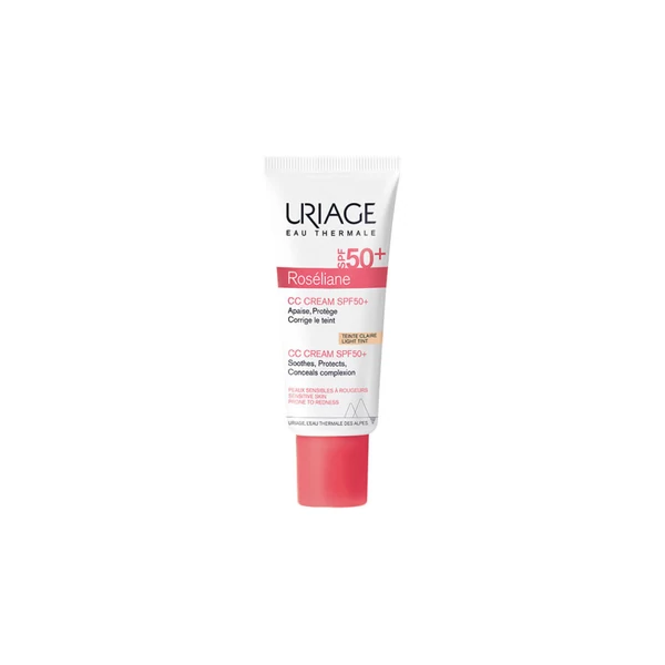 Uriage Roséliane CC krém SPF50+ rosacea ellen 40ml