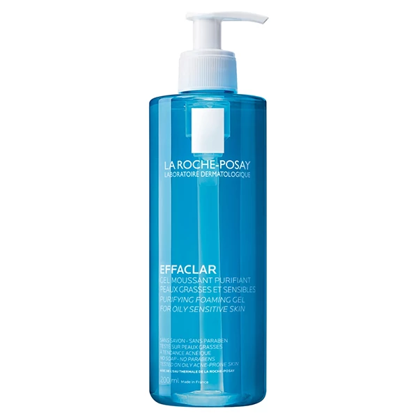 La Roche-Posay Effaclar habzó arctisztító gél zsíros és érzékeny bőrre 400 ml