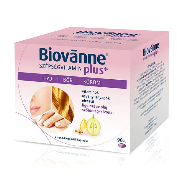 Biovanne Plus szépség vitamin kapszula 90x