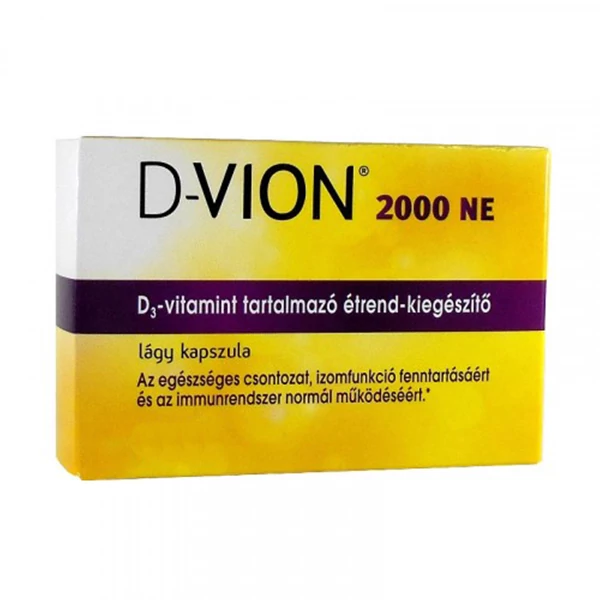 D-Vion D3 vitamin 2000NE kapszula 60x