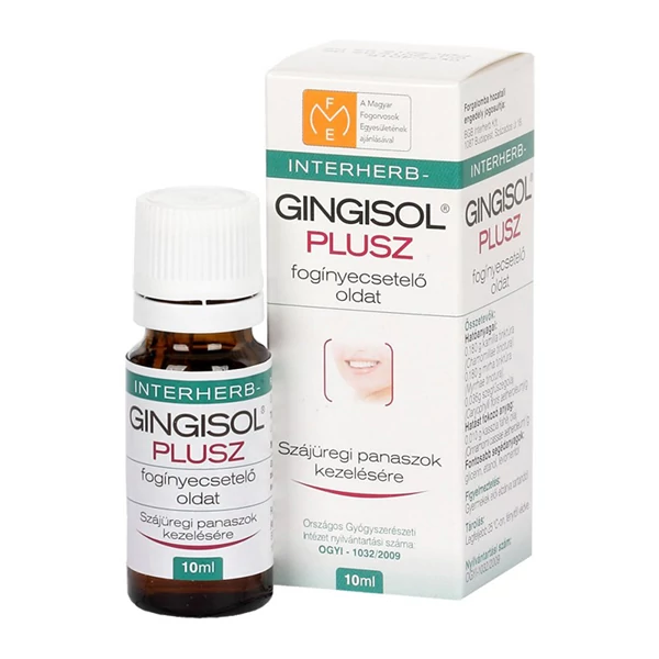 Interherb Gingisol Plusz fogínyecsetelő oldat 10ml
