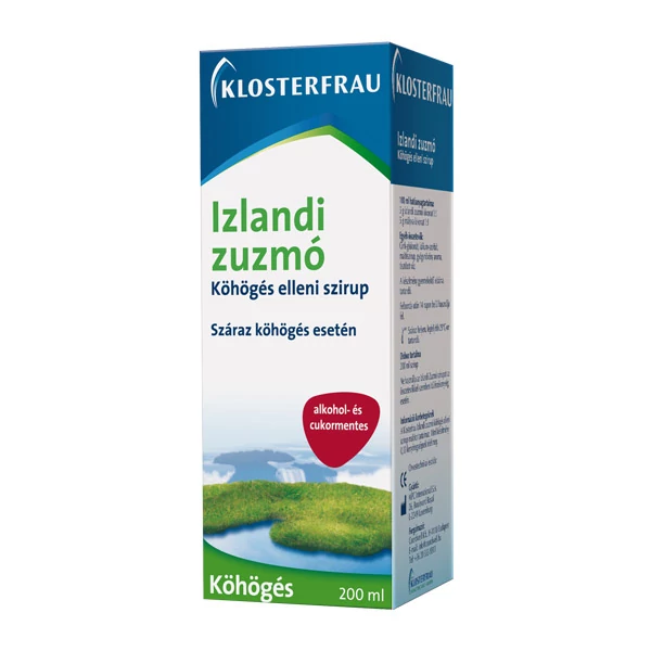 Klosterfrau Izlandi zuzmó szirup (200ml)